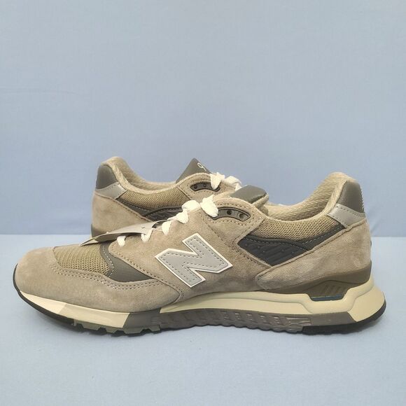 New Balance 998 Made In USA Mens Size 10 NB Classic Grey Suede Silver U998GR (2) main image 9